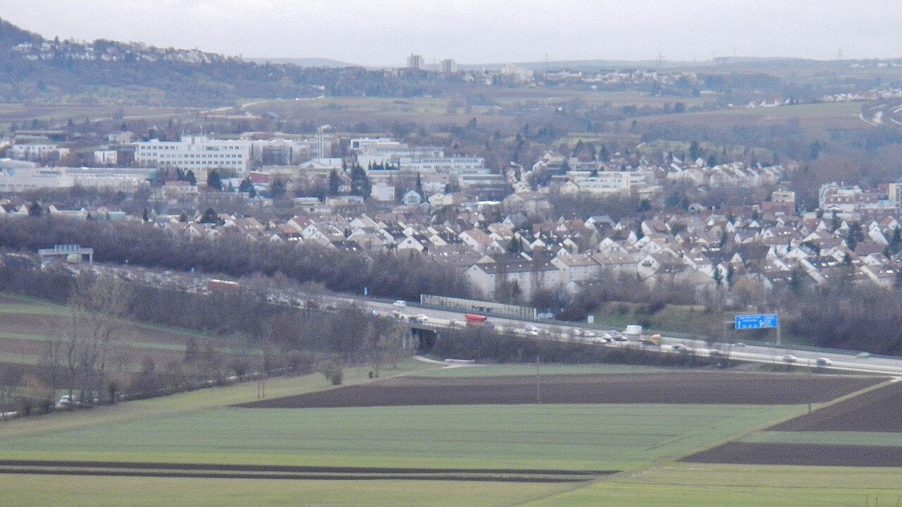 Ausblick vom grünen Heiner Richtung Ditzingen – Am Grünen Heiner, Stuttgart