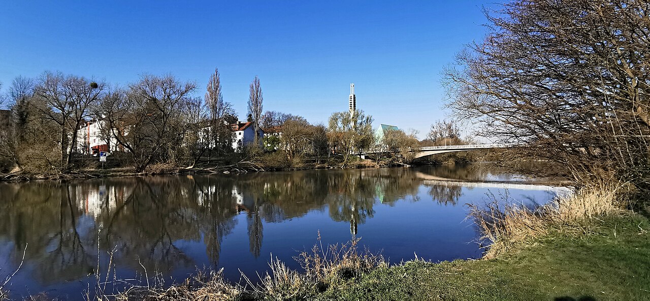 Hannover 2020 -Leine in Hannover- – Leine /Bremer Damm, Hannover