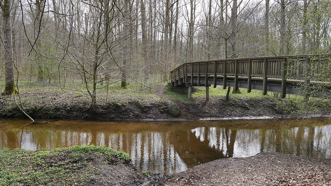 NSG Billetal: "Lange Brücke" bei Witzhave – Sachsenwald lange Brücke, Hamburg