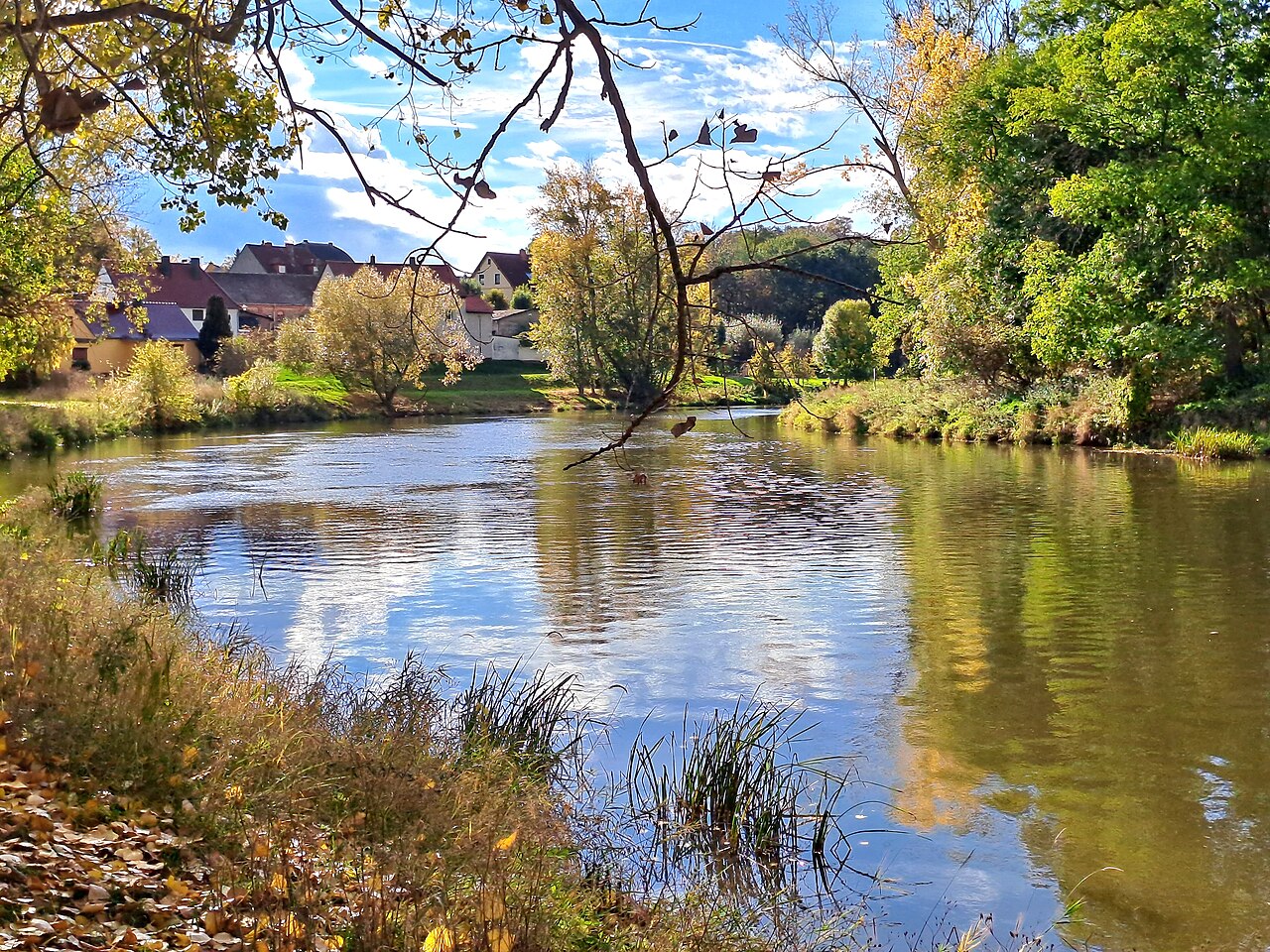 Saale in Leuna-Rössen – An der Saale, Leipzig
