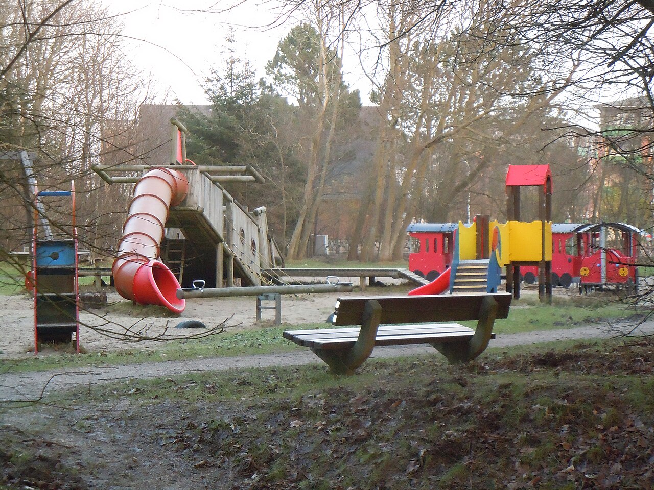 Spielplatz im Südwäldchen in Westerland – Dünencamping Westerland