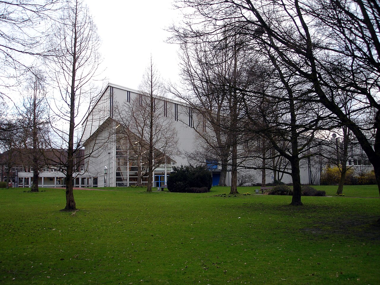 Sports arena in the park, called "Sportpark", in Wanne-Eickel. Black Sabbath played here – Sportpark, Essen