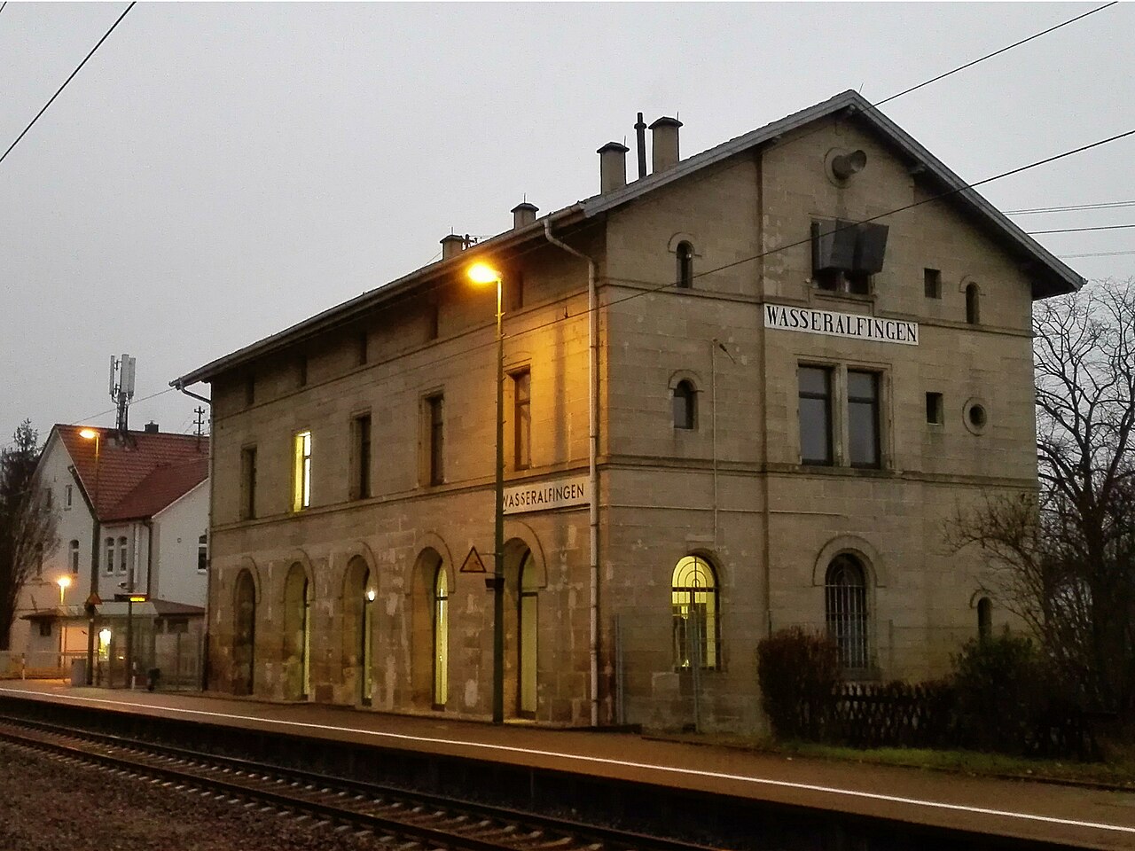 Image of the trainstation Wasseralfingen – Hundesportverein Wasseralfingen