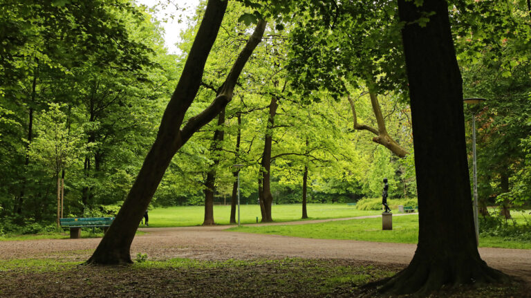 Isar-Frühlingsanlagen in München – Hundeort für Hunde