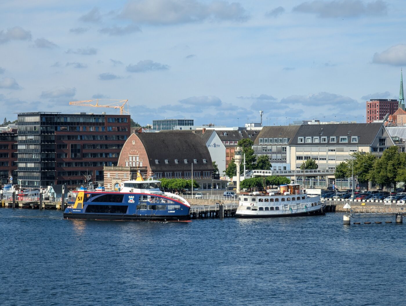 Blick auf Laboe – hundefreundliche Region rund um Hundestrand