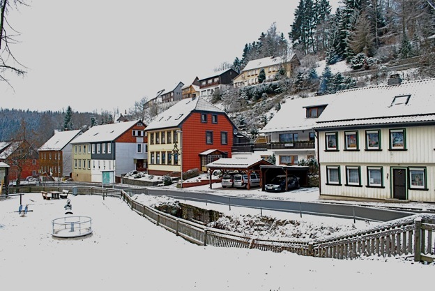 Lautenthal im Winter – Pension An der Laute