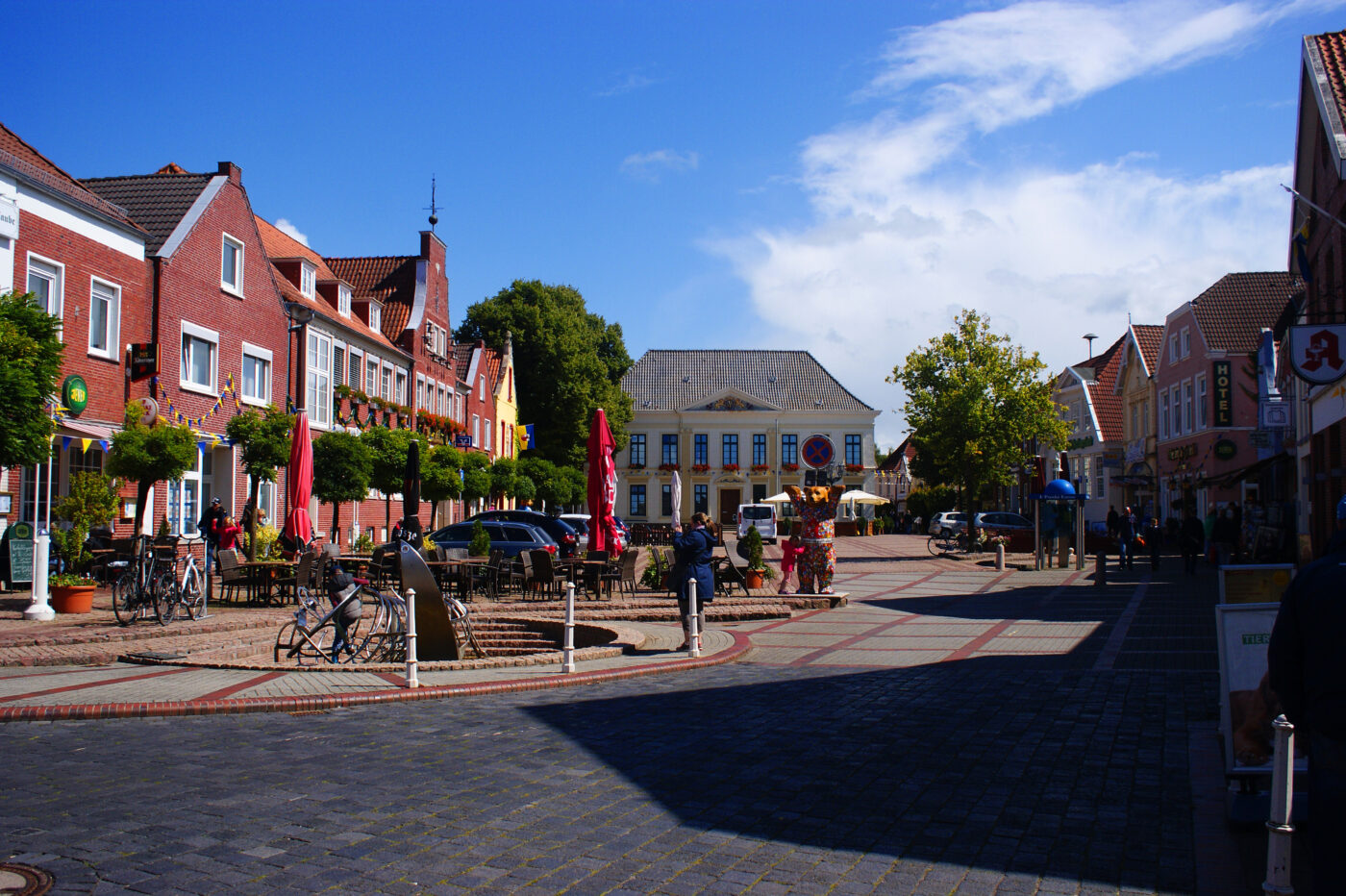 Blick auf Esens – hundefreundliche Region rund um KEEKEE Bricks