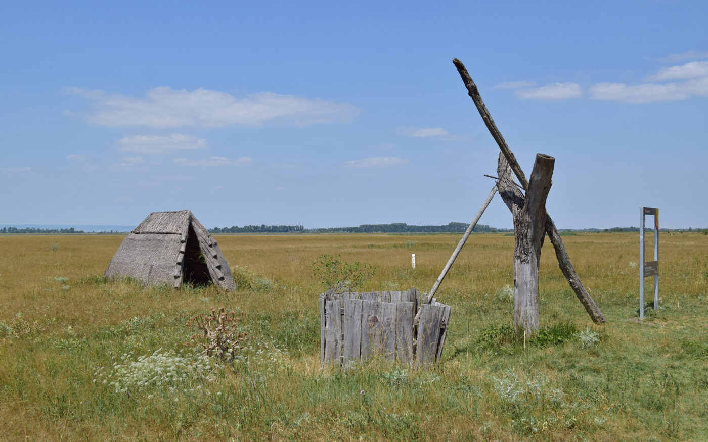 Schilfhütte – Hundeort für Hunde