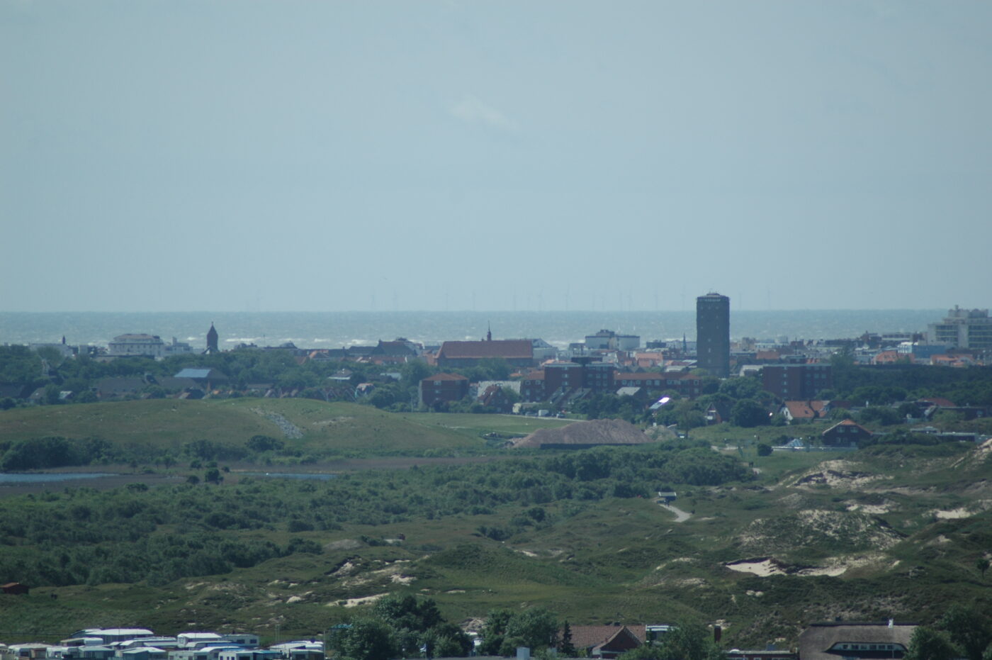 Blick auf Norderney – hundefreundliche Region rund um Hundewiese