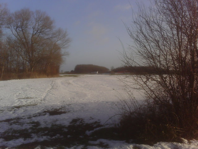 Winterlandschaft bei Kronsgaard – Hundestrand Kronsgaard